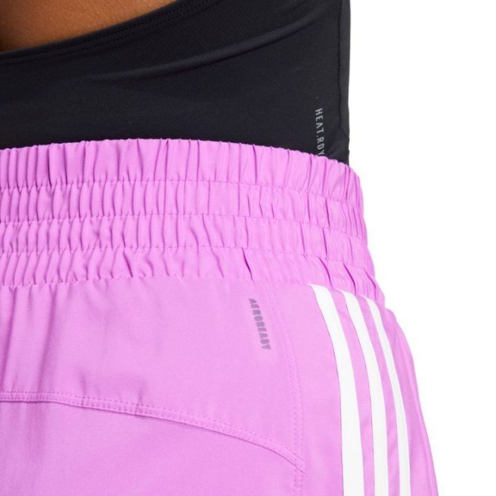 Moteriški treniruočių šortai aukštu liemeniu adidas Pacer Training