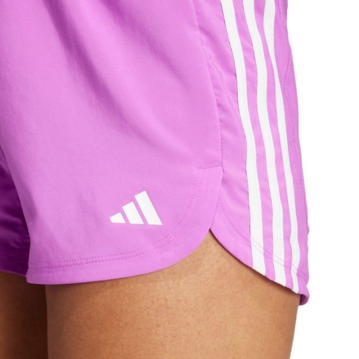 Moteriški treniruočių šortai aukštu liemeniu adidas Pacer Training