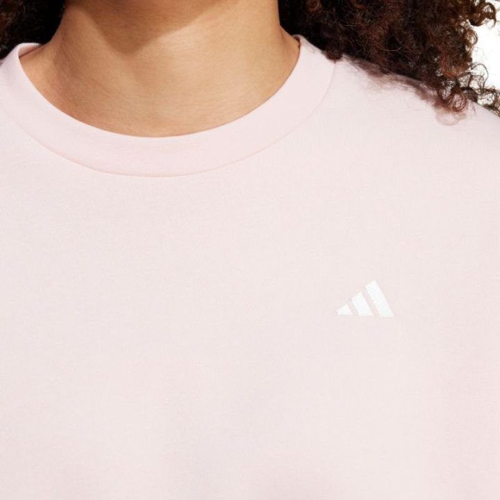 Moteriškas džemperis adidas Essentials, šviesiai rožinis