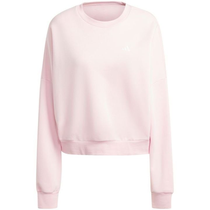 Moteriškas džemperis adidas Essentials, šviesiai rožinis