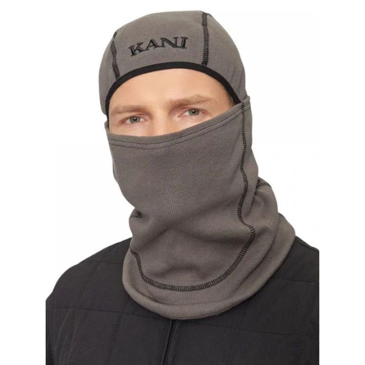 Medvilninė balaklava Karl Kani Retro Rib