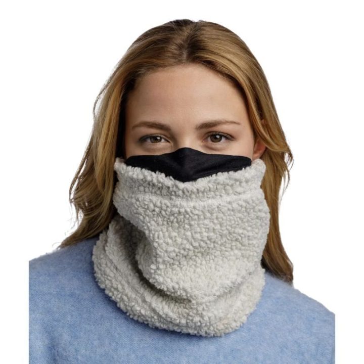 Šalikas-mova su vilna Buff Switch Polar, pilkas