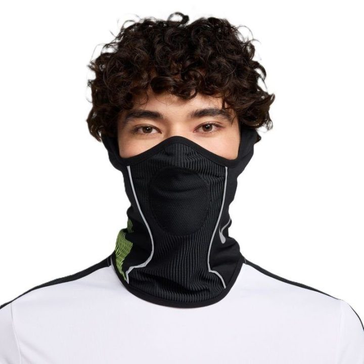 Šalikas-mova su Dri-FIT technologija ir atšvaitais Nike Academy, juodas