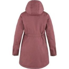 Moteriška pašiltinta parka Fjällräven Kiruna, violetinė