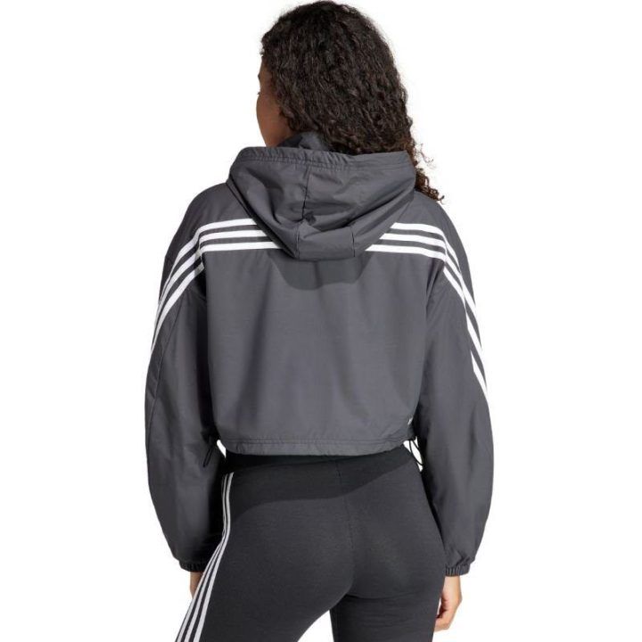 Moteriška laisvo kirpimo striukė adidas FI 3S WND WB
