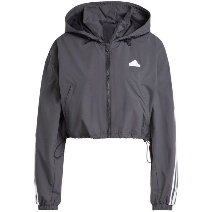 Moteriška laisvo kirpimo striukė adidas FI 3S WND WB