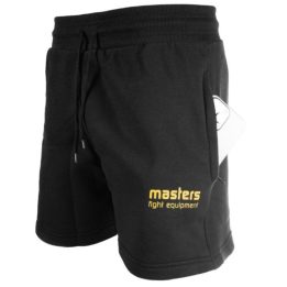 Moteriški medvilniniai šortai Masters, juodi