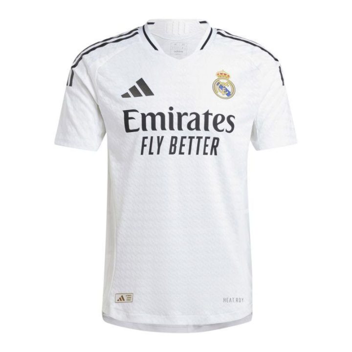 Vyriški futbolo marškinėliai adidas Real Madrid Home Authentic, balti