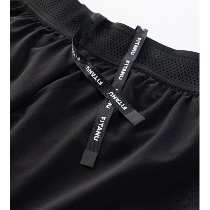 Vyriški treniruočių šortai su įsiūtomis tamprėmis Fitanu