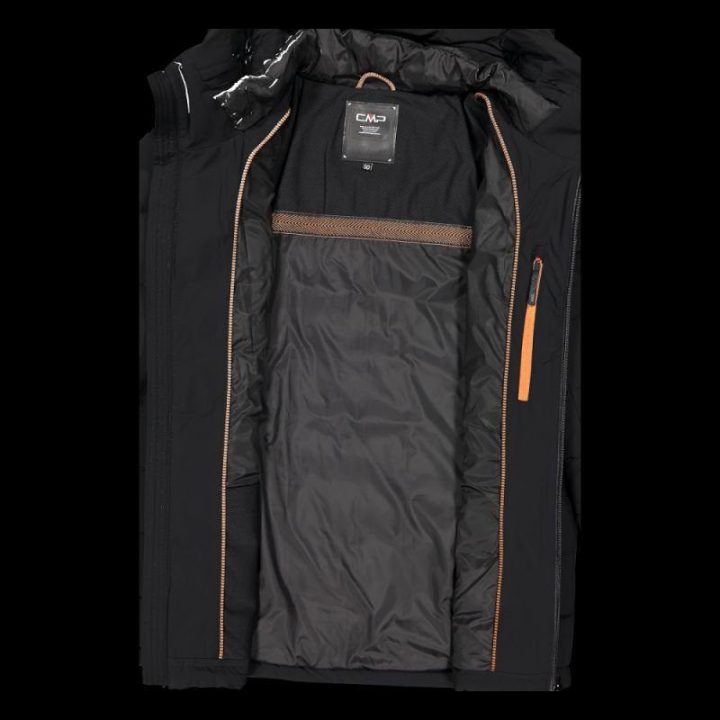 Vyriška žieminė striukė su gobtuvu CMP 34K0167/U901, juoda