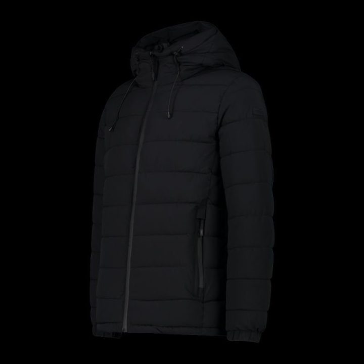 Vyriška žieminė striukė su gobtuvu CMP 34K0167/U901, juoda