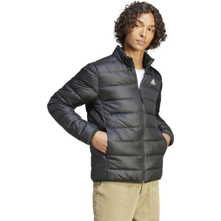 Vyriška pūkinė striukė adidas Essentials Light Down, juoda