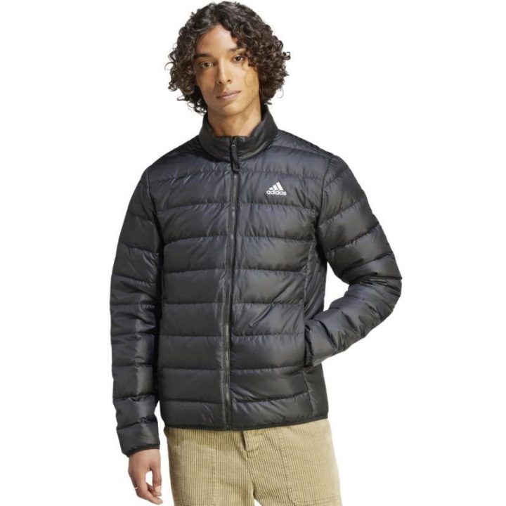 Vyriška pūkinė striukė adidas Essentials Light Down, juoda