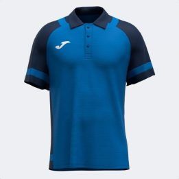 Vyriški polo marškinėliai Joma Lider, mėlyni ir tamsiai mėlyni