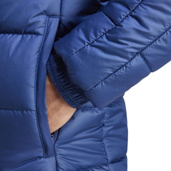 Vyriška ilga dygsniuota striukė adidas Tiro 24 Long, mėlyna