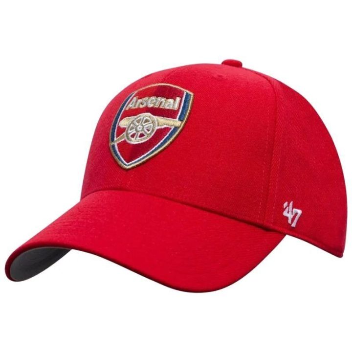 Vyriška kepurė su snapeliu 47 Brand Arsenal FC MVP, raudona