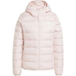 Moteriška pūkinė striukė adidas Essentials Light Down, šviesiai rožinė