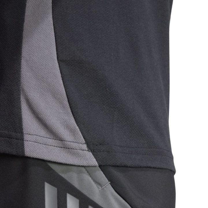 Moteriški polo marškinėliai adidas Tiro 24 Competition, juodi ir pilki