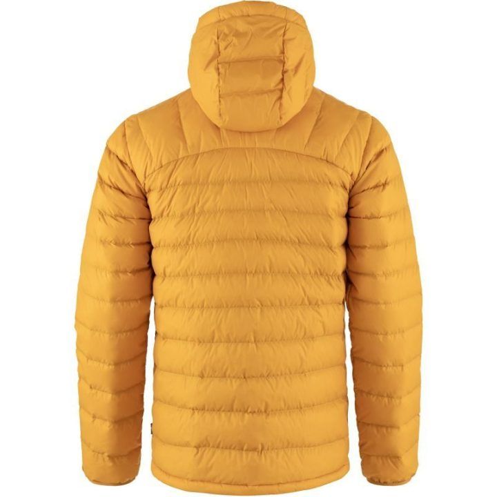 Vyriška pūkinė striukė Fjällräven Expedition Pack Down, geltona