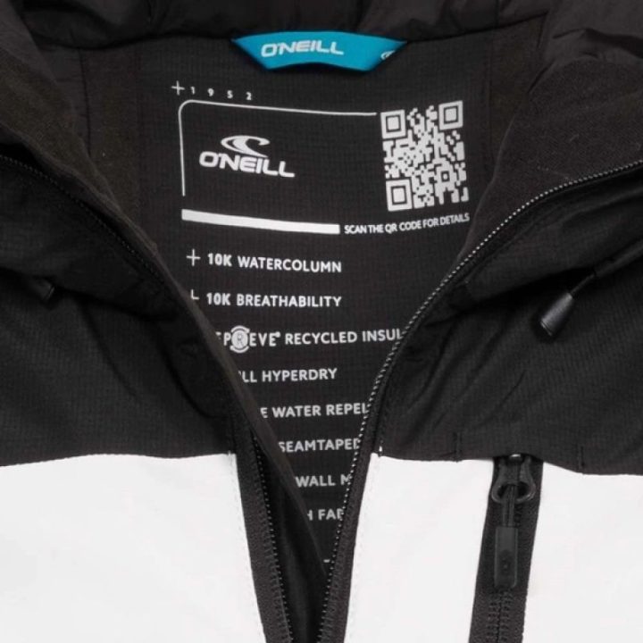 Vyriška slidinėjimo striukė su aukšta apykakle O'Neill Rock Jacket