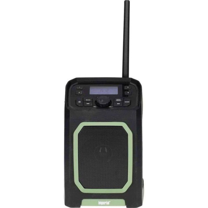 Nešiojamas DAB+/FM radijas Imperial DABMAN OR 5, juodas ir žalias