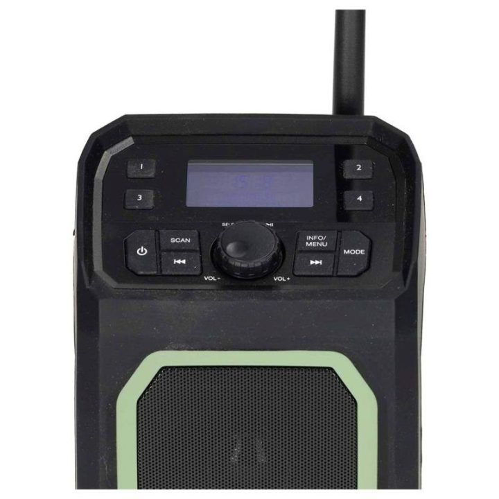 Nešiojamas DAB+/FM radijas Imperial DABMAN OR 5, juodas ir žalias