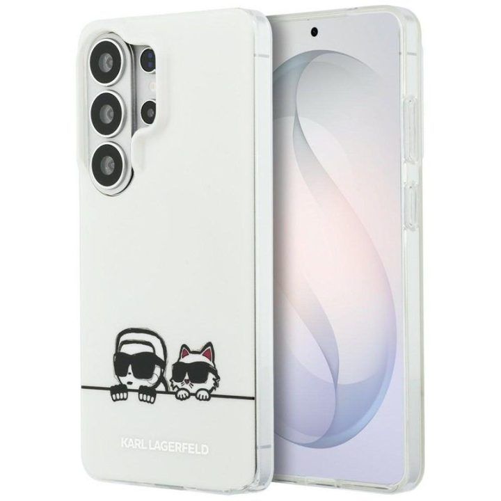 Dėklas Samsung Galaxy S26 Ultra Karl Lagerfeld IML Peekaboo, skaidrus