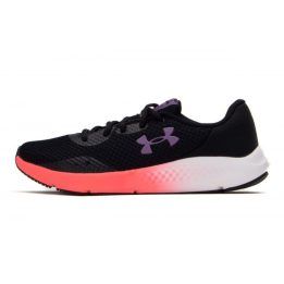 Moteriški sportbačiai Under Armour Charged Pursuit 3, juodi
