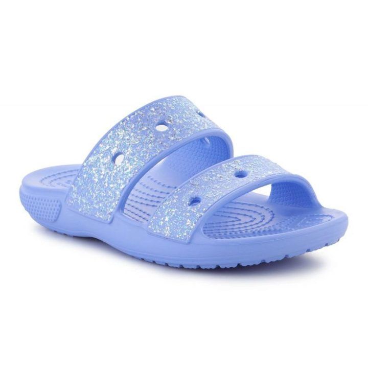 Vaikiškos basutės su blizgučiais Crocs Classic Glitter