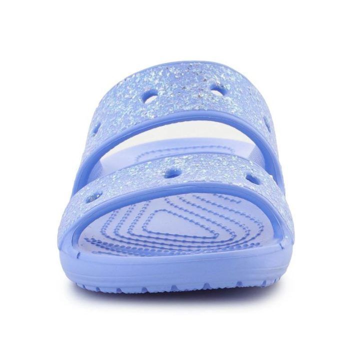 Vaikiškos basutės su blizgučiais Crocs Classic Glitter