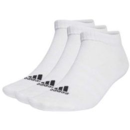 Uniseks žemo profilio kojinės adidas, 3 poros, baltos