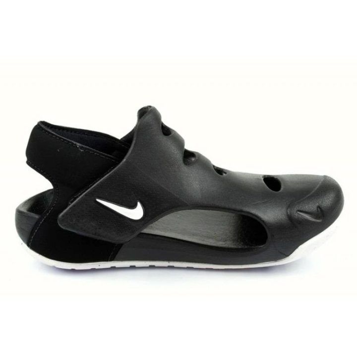 Vaikiškos basutės su lipukais Nike Sunray Protect 3 PS, juodos
