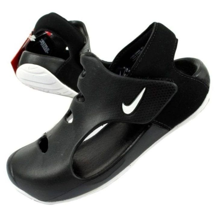 Vaikiškos basutės su lipukais Nike Sunray Protect 3 PS, juodos