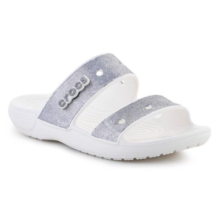 Moteriškos šlepetės su blizgučiais Crocs Classic Croc Glitter II