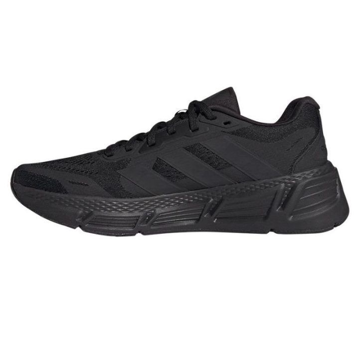 Vyriški žemo profilio bėgimo bateliai adidas Questar 2, juodi