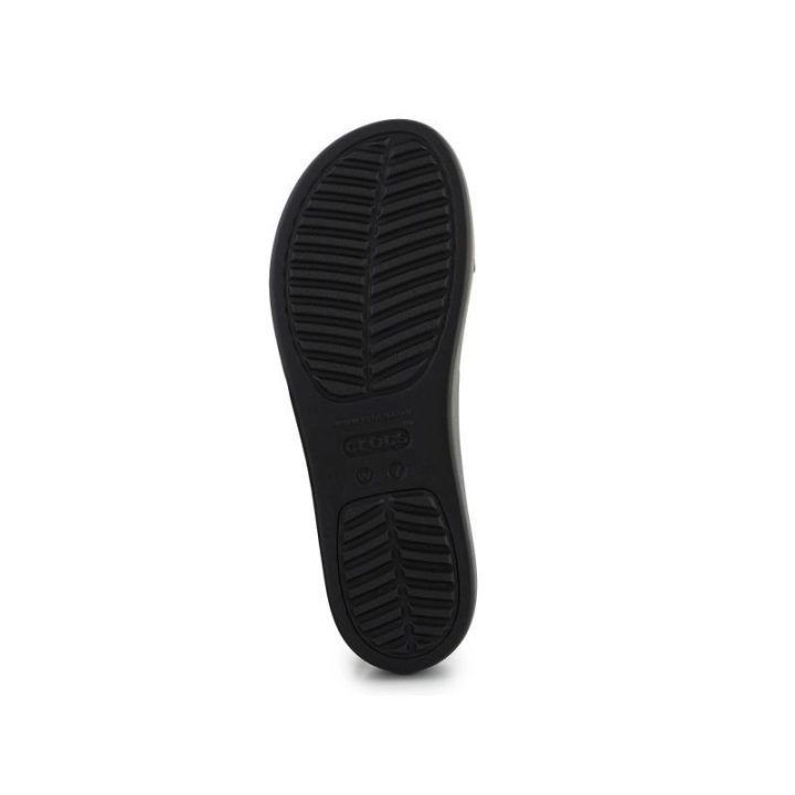 Moteriškos basutės Crocs Brooklyn Low Wedge, juodos