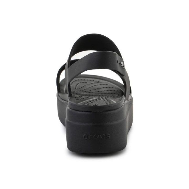 Moteriškos basutės Crocs Brooklyn Low Wedge, juodos