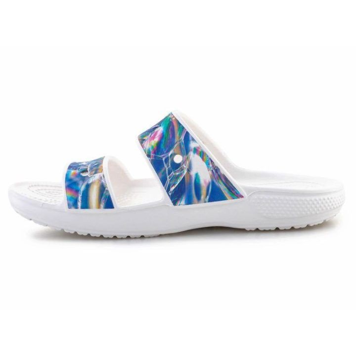 Moteriškos šlepetės Crocs Classic Hyperreal, mėlynos