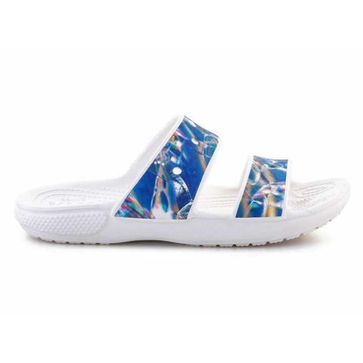 Moteriškos šlepetės Crocs Classic Hyperreal, mėlynos