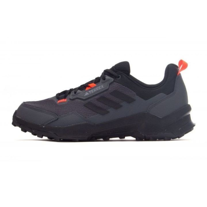 Vyriški žemo profilio sportbačiai žygiams adidas Terrex AX4, juodi