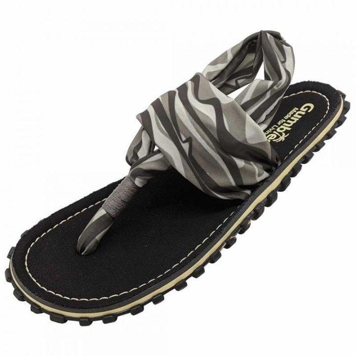 Moteriškos šlepetės su susukta juostele Gumbies Slingback