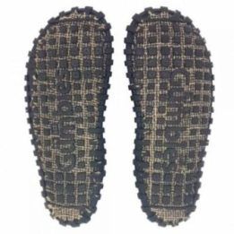 Moteriškos šlepetės per pirštą Gumbies Slingback, susukta juostelė