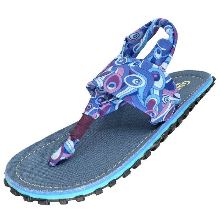 Moteriškos šlepetės su guminiu protektoriumi Gumbies Slingback