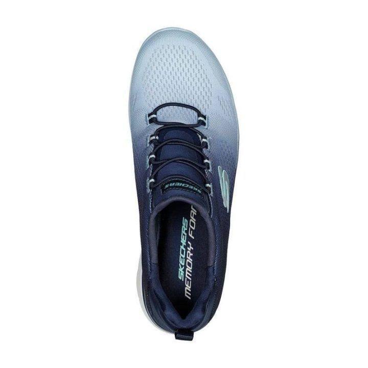 Moteriški sportbačiai Skechers Summer Bright Charmer, tamsiai mėlyni