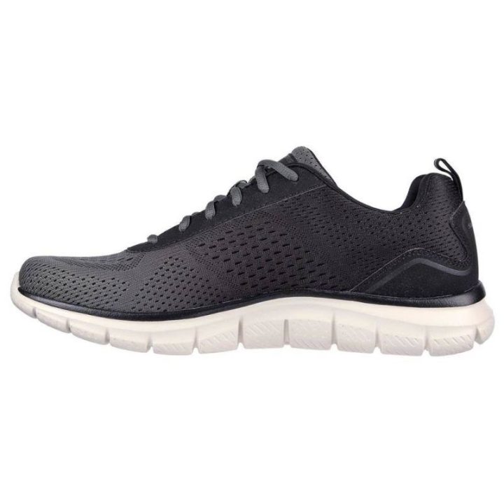 Vyriški sportbačiai su „Memory Foam“ vidpadžiu Skechers Track – Ripkent, chaki