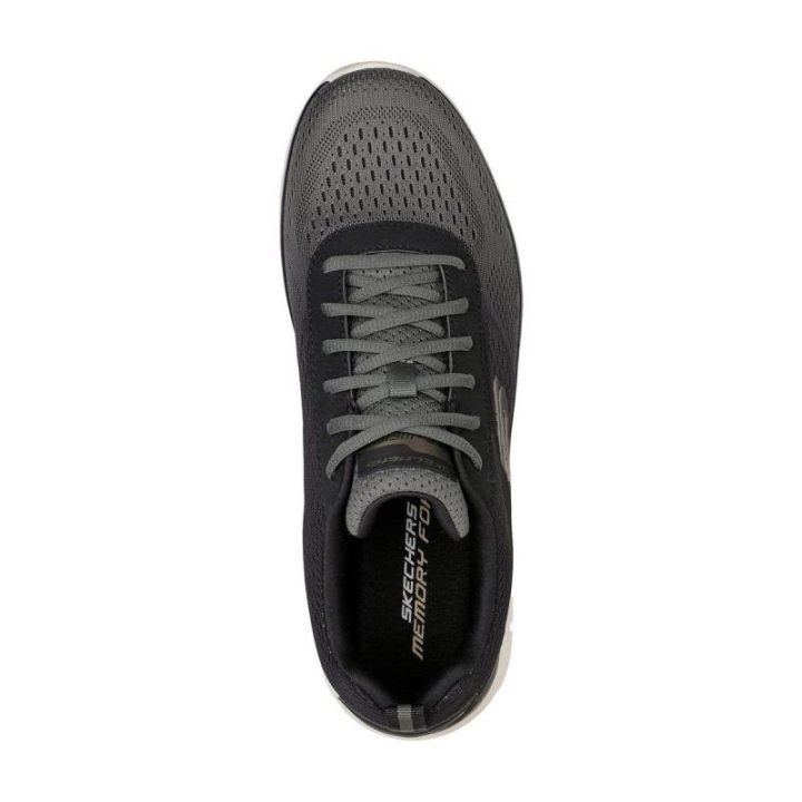 Vyriški sportbačiai su „Memory Foam“ vidpadžiu Skechers Track – Ripkent, chaki
