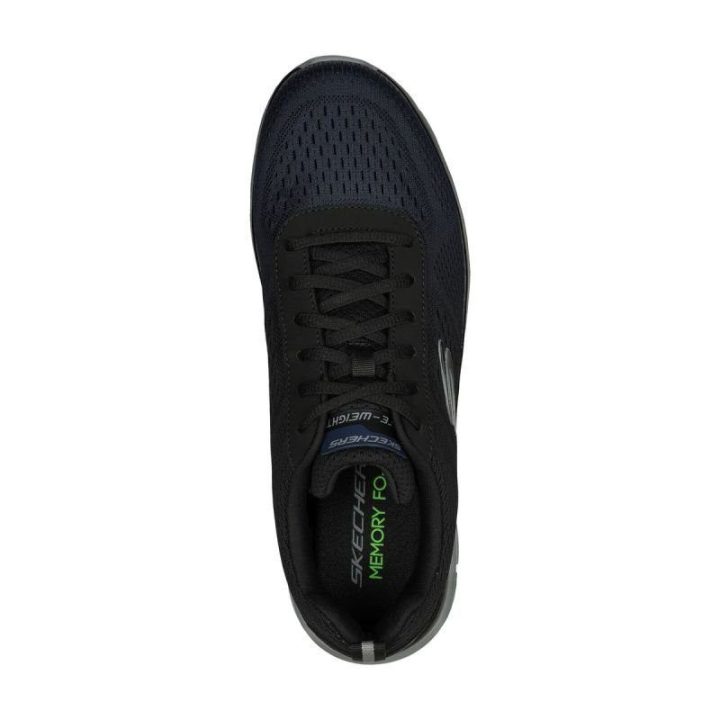 Vyriški sportbačiai su „Memory Foam“ vidpadžiu Skechers Track – Ripkent, tamsiai mėlyni
