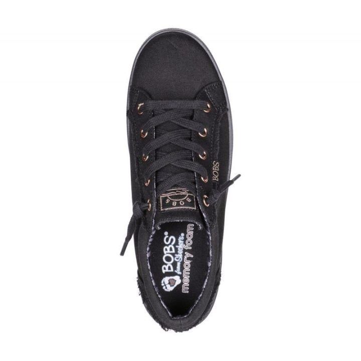 Moteriški sportbačiai Skechers BOBS B Extra Cute, juodi