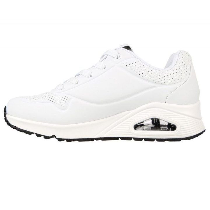 Moteriški sportbačiai Skechers X Jgoldcrown Uno-Spread The Love, balti