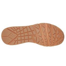 Moteriški sportbačiai su širdžių raštu Skechers Uno, balti